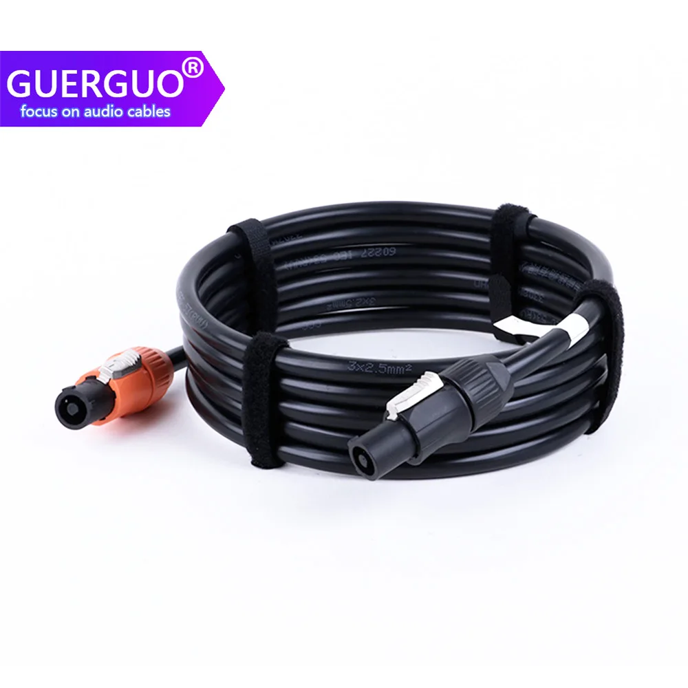 3x1.5/2.5mm² 3P PowerCon Extension Cable for LED Screen Beam Moving Head Light,Stage Light Power,Audio Video Equipment and More