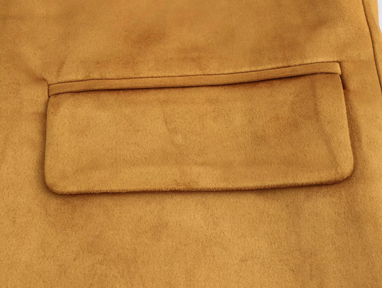 2025 가을 신상 여성 캐주얼 패션 심플 다용도 라펠 긴팔 루즈 플리스 텍스처 수트 재킷