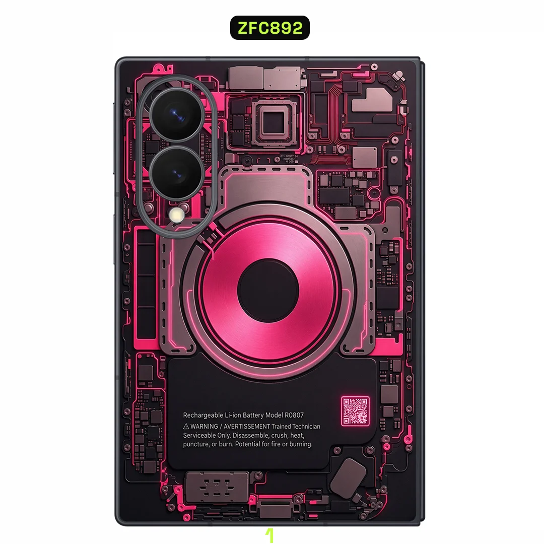 Custom Anti-Scratch Stickers For Samsung Galaxy Z Fold 8 Wide Protective Decal Skin Cover Back Film