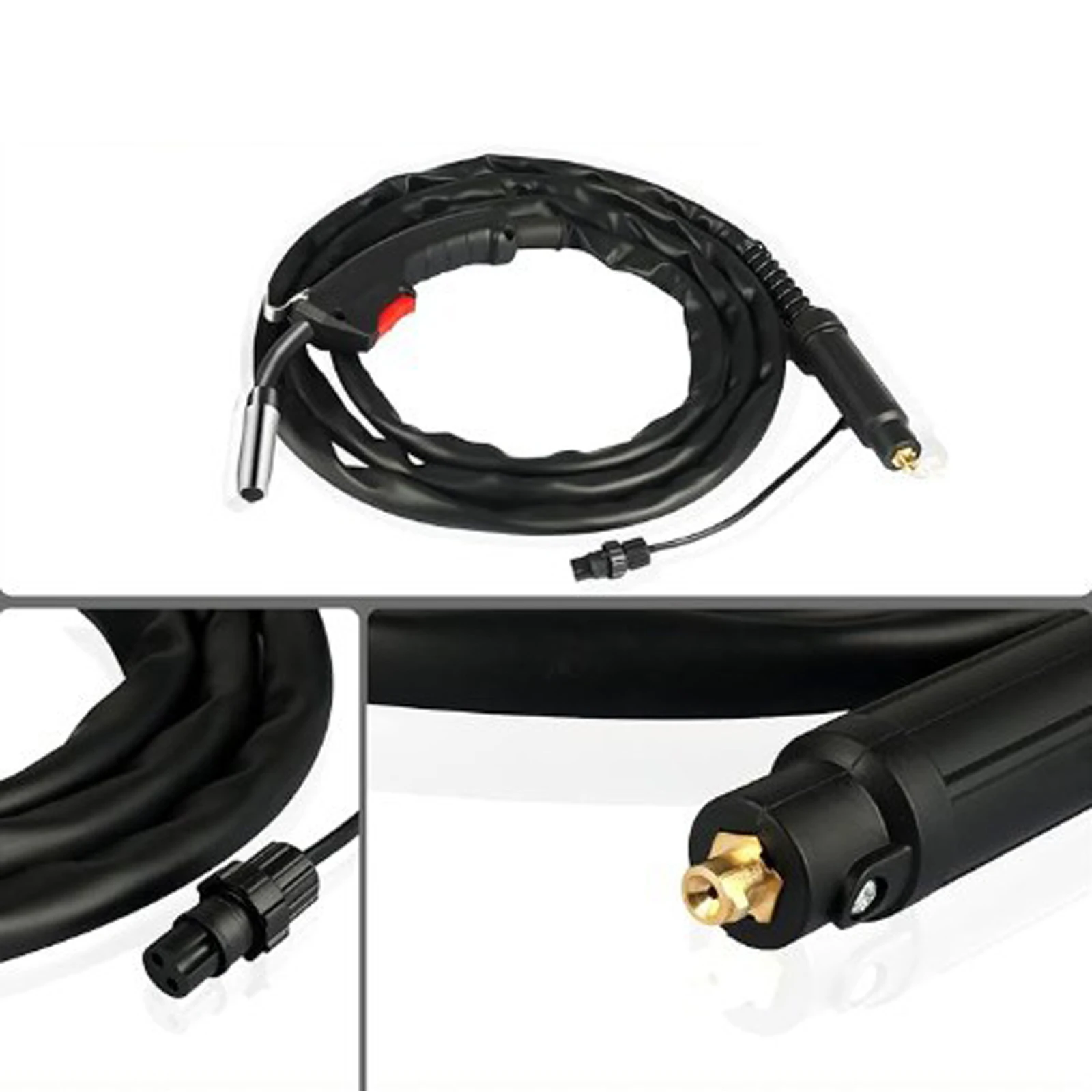Semiautomatic F180 180A FLUX 14AK Airless Welding Gun 2 Meters MIG Welding Gun MIG Welding Gun Torch Stinger