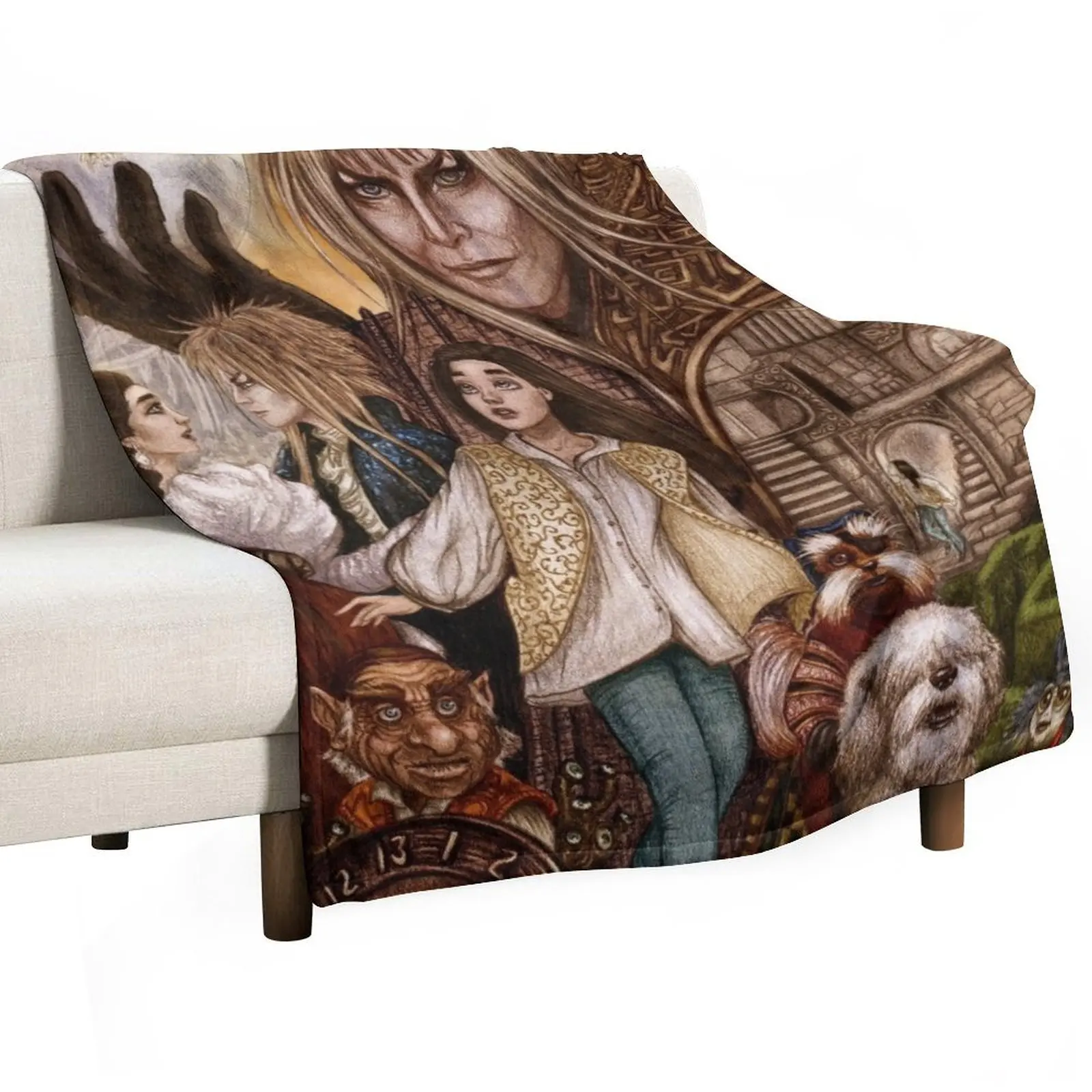 

Labyrinth Throw Blanket Decorative Beds Blankets For Bed Bed linens Luxury Throw Blankets