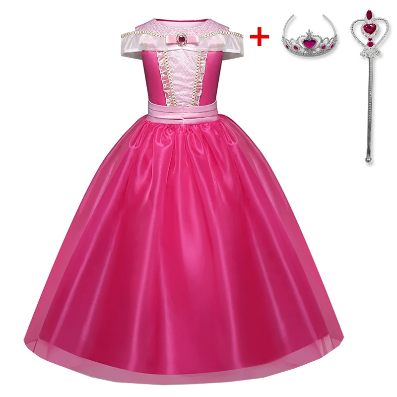 Girl Halloween Costume for Kids 4 6 8 10 Y Fantasy Girl Cosplay Princess Vestido Children Xmas Evening Party Disguise Dresses Up