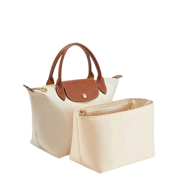 

Durable bag organizer insert for Longchamp women bag nylon material lightweight bag support handbag liner bags accessories