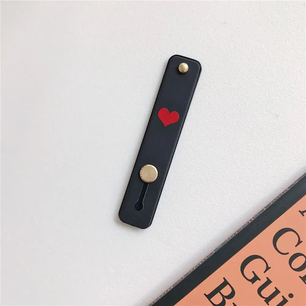 Creative Grip Stand Candy Color Phone Holder Silicone Finger Ring Push Pull Bracket Universal Hand Band Phone Accessaries