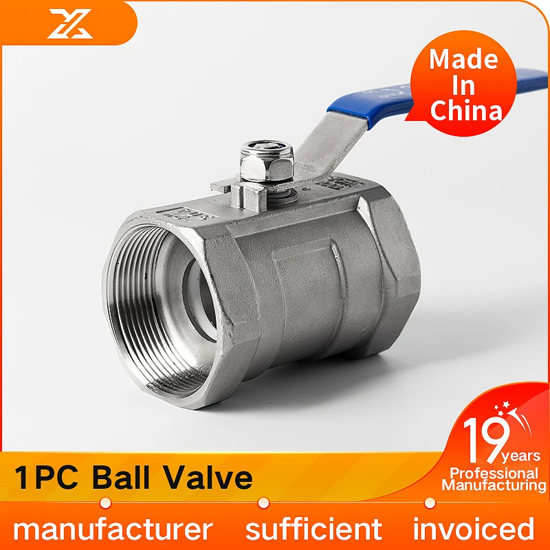 

201/304/316 stainless steel one-piece ball valve/internal threaded ball valve/tap valve switch 4 minutes 6 minutes