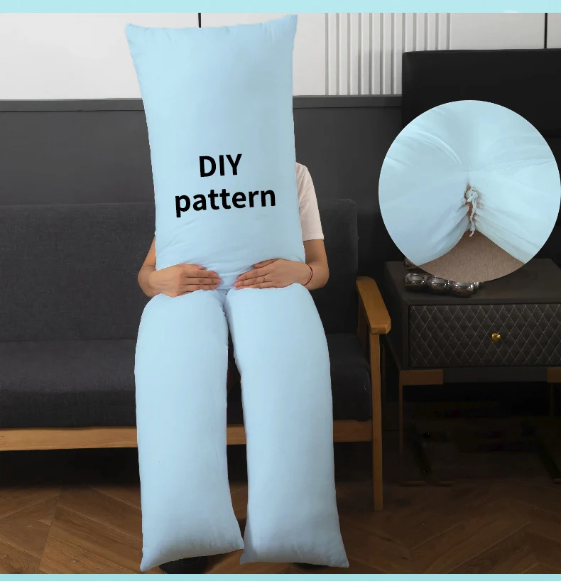 Federa Anime personalizzata Fai da te Stampa fronte-retro Regalo Otaku Per adulti Dakimakura Federa per gambe divise Puntelli da palcoscenico drammatico