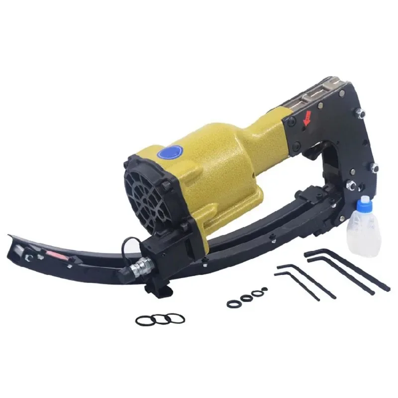 M66 Pneumatic Clip Gun for Eel/Crayfish Traps & Cage, Clinching Tool for Wire Mesh & Mattress