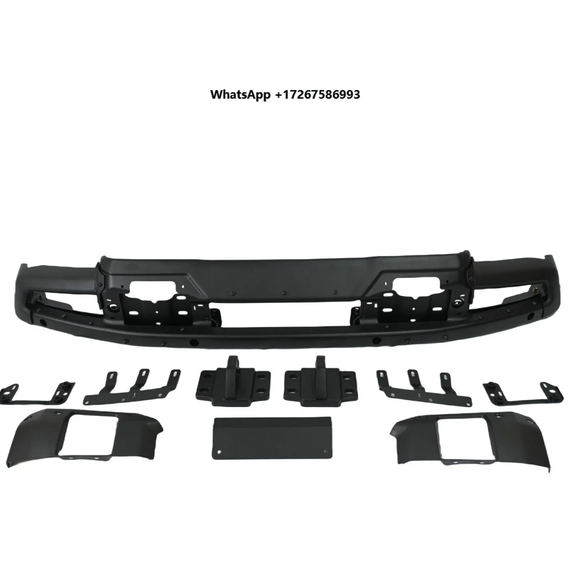 For  Liema BRONCO Front Bumper Guard Bar Modified Anti-Collision with Tow Hook Exterior Accessory