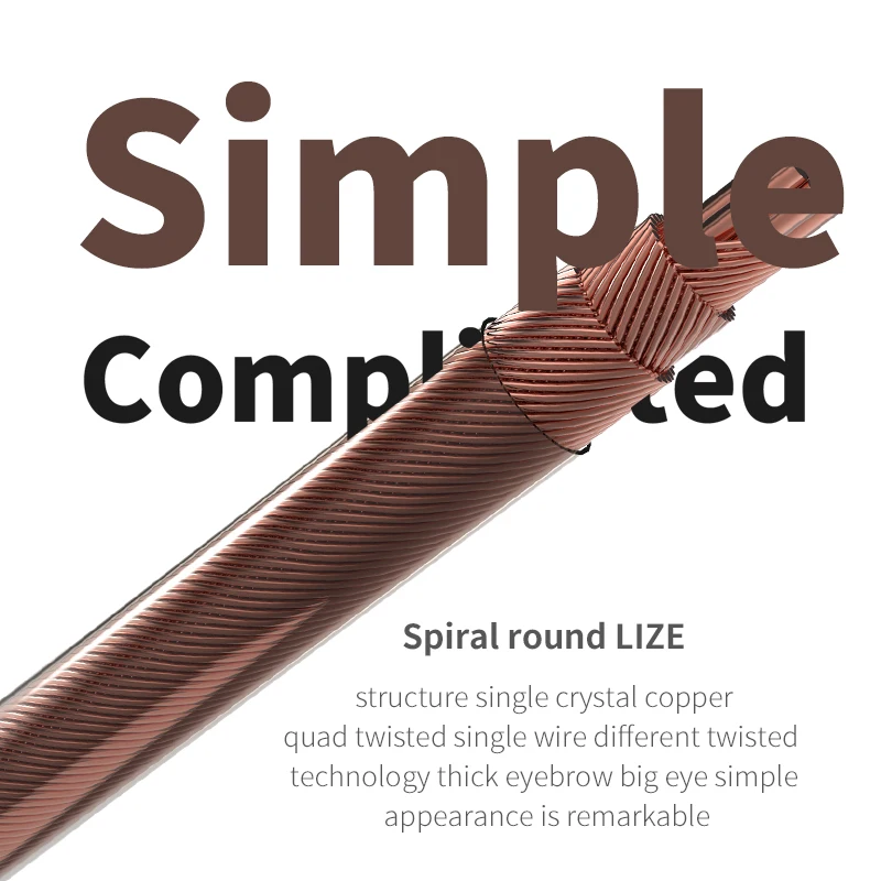 YONGSE Glacier2 واحد كريستال النحاس 4 الأساسية 2.5/3.5/4.4 التوصيل التوازن كابل MMCX 0.78 سماعة ترقية كابل shuoer S12 7HZ KZ