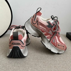 2023 nuovo arrivo Lady Casual Shoes Fashion Chunky Sneakers per le donne traspirante suola morbida antiscivolo Zapatos De Mujer Zapatos Pink