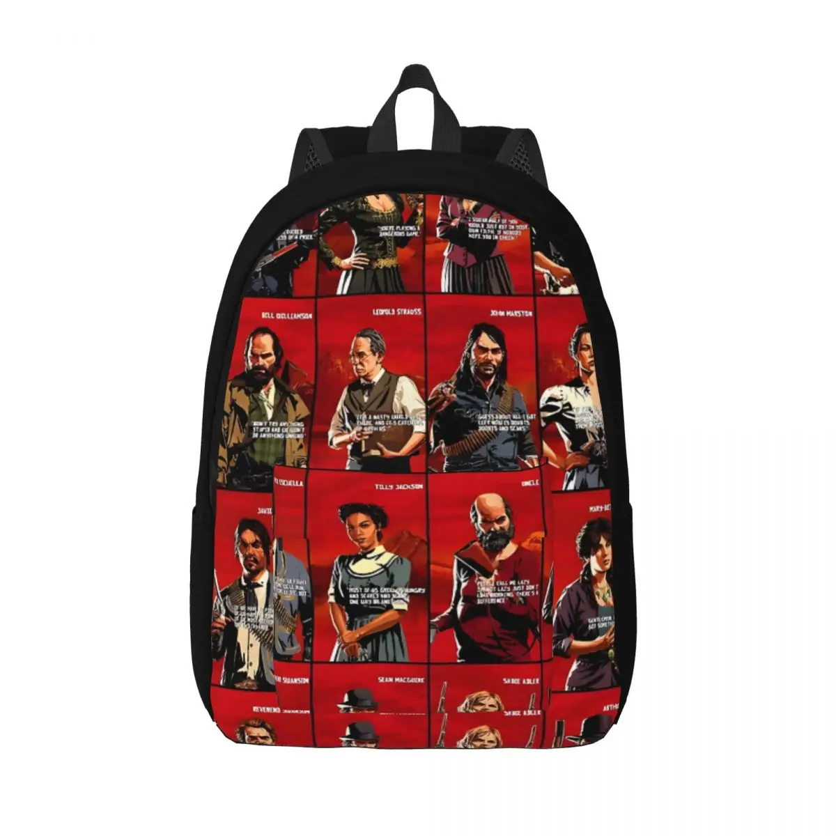 College Bag All Named Outlaws Sturdy Shoulder Arthur Morgan Girl Boy For Gifts Fashion Children's Bags For Work Office