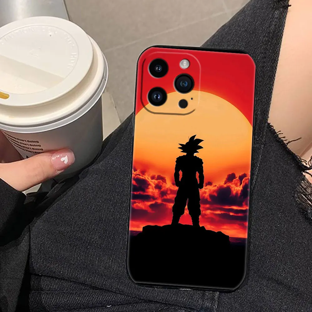 Sun Goku D-Dragon Ball Cover Phone Case For iphone Apple 17 17E AIR 16E 16 15 14 8 7 Plus 13 12 11 XR Pro Max SE4 DIY Case Shell