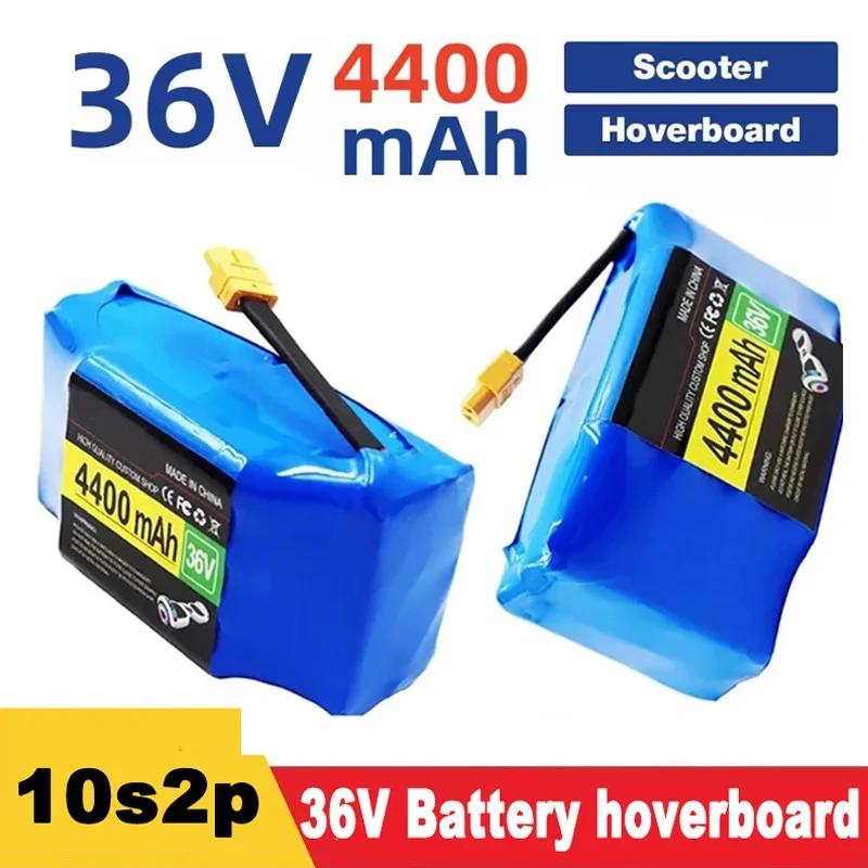 36V NEW 7Ah 10s2p Lithium Rechargeable Battery,True for Electric Self-balancing Scooter HoverBoard Unicycle Exceptional Battery