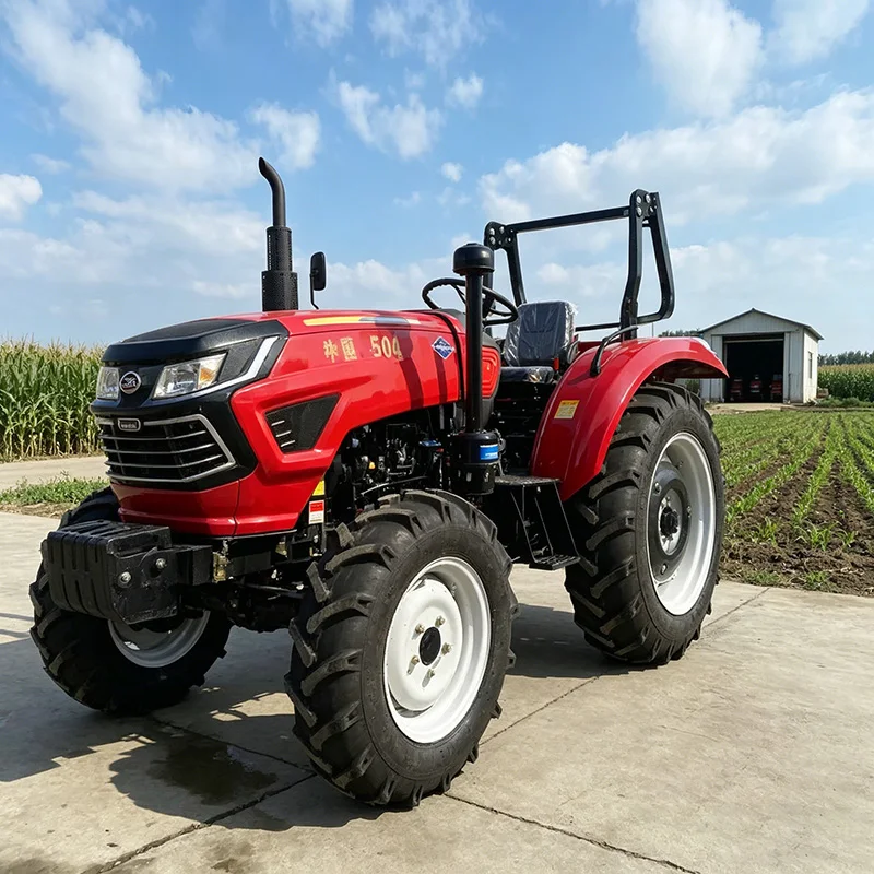 

Индивидуально настраиваемая четырехколесная плужная машина, культиватор мощностью 60 л.с., универсальная сельскохозяйственная техника для сухих земель и рисовых полей