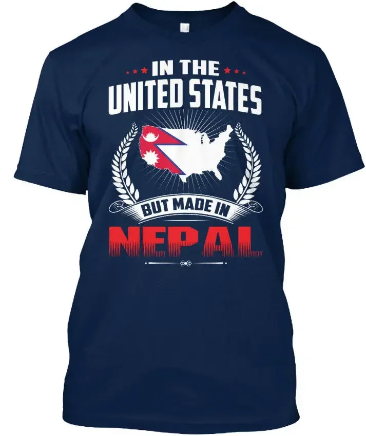 Men Tops Tees Summer Fashion New Printed T Shirt Short Sleeve Men Made In Nepal - The United States Butpersonalized T Shirt