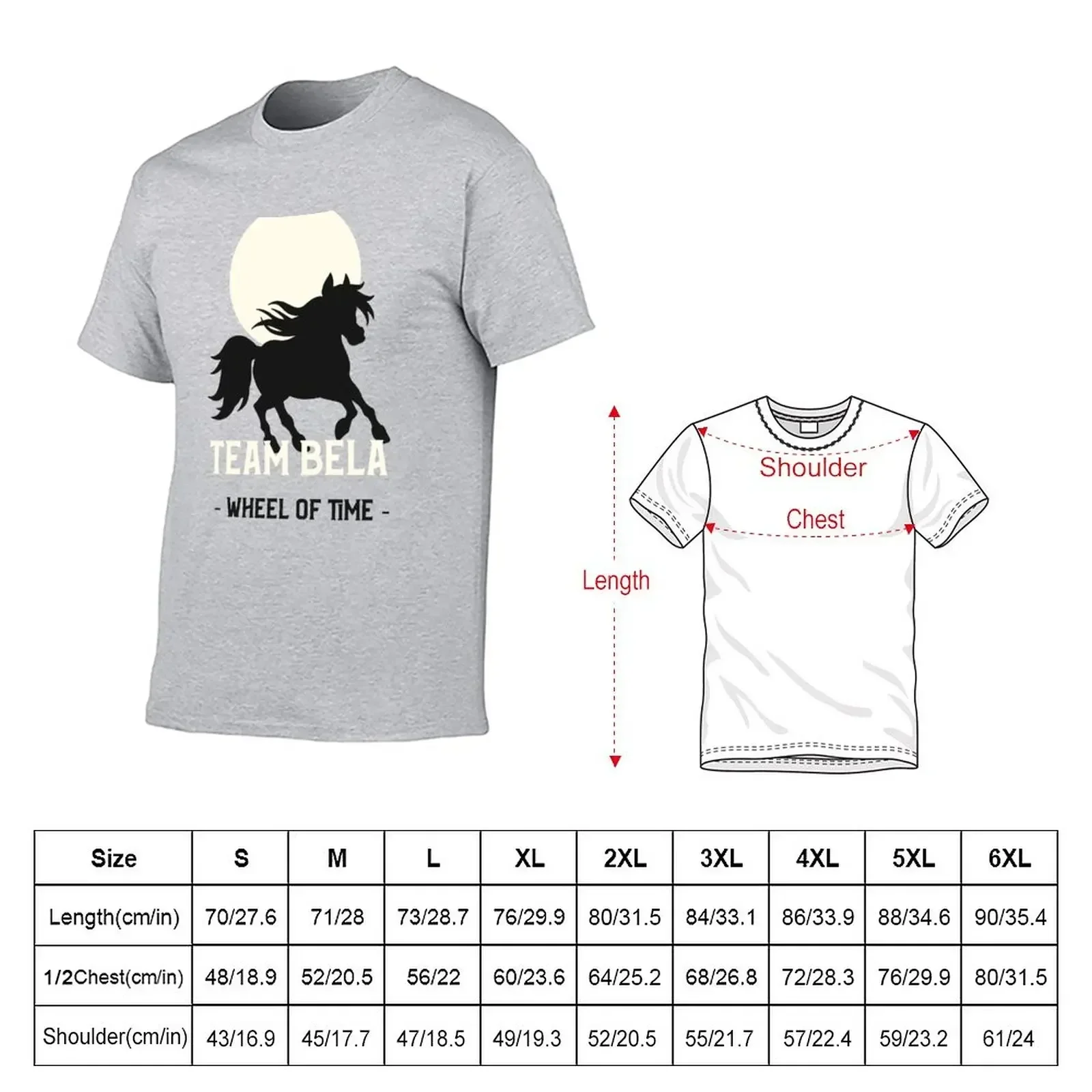 Team Bela - wheel of time T-Shirt aesthetic clothes vintage t shirts tees t shirts for men cotton