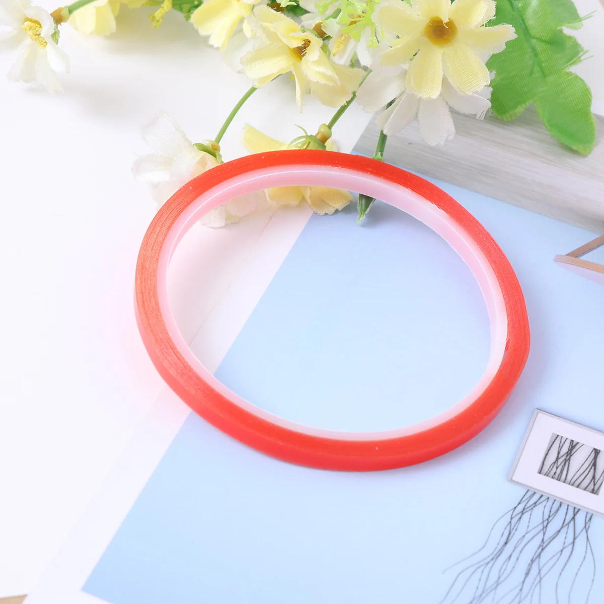 12mm 5m Double Sided Tape Heat Resistant Strong Adhesive Waterproof Weatherproof for Mobile Phone Screen Lens Repair