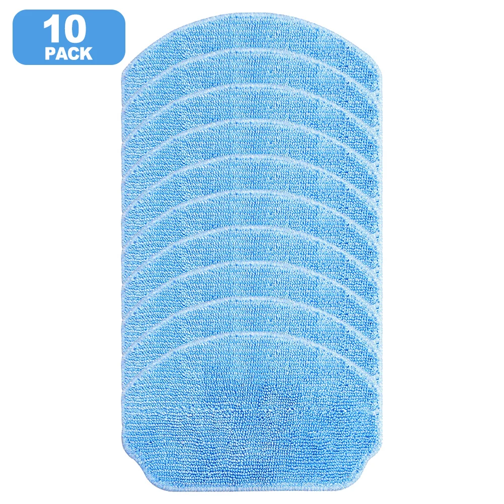 Microfiber Reusable Washable Mop Cloth for Conga M10 / M10 For Xtreme For BR151 Robot Vacuum Cleaner Replacement 4 Pack 10 Pack