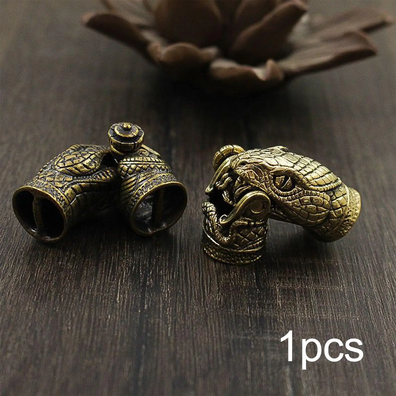 

Snake Head Clasps Jewelry Clasps Copper mens accessories DIY Tools Bracelet Bead Buckle for Paracord Bracelet Bracelets Knitting