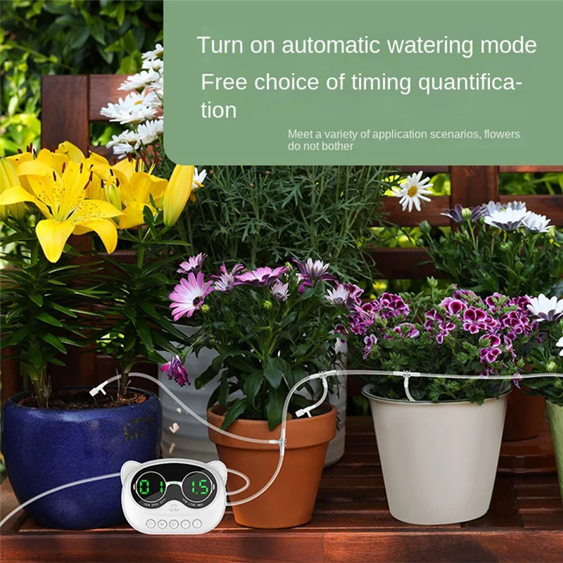 

B92B-Usbcharging Intelligent Timing Irrigation Controller Indoor Plant Garden Lawn Flower Pot Automatic Drip Watering Machine
