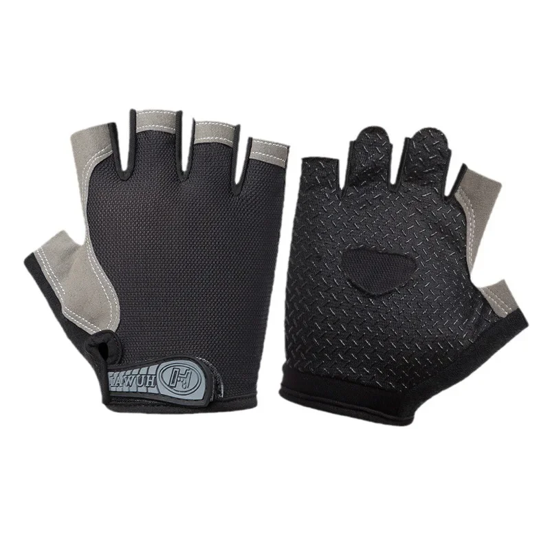 Guantes deportivos de medio dedo para ciclismo para hombres y mujeres, guantes transpirables antideslizantes para bicicleta, guantes de mano para entrenamiento de Yoga y gimnasio