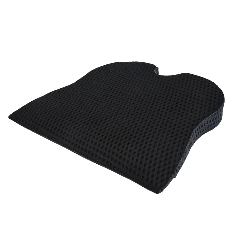 Car Wedge Seat Cushion For Car Driver Seat Office Chair Wheelchairs Memory Foam Seat Cushion-Orthopedic Support And Pain Relief