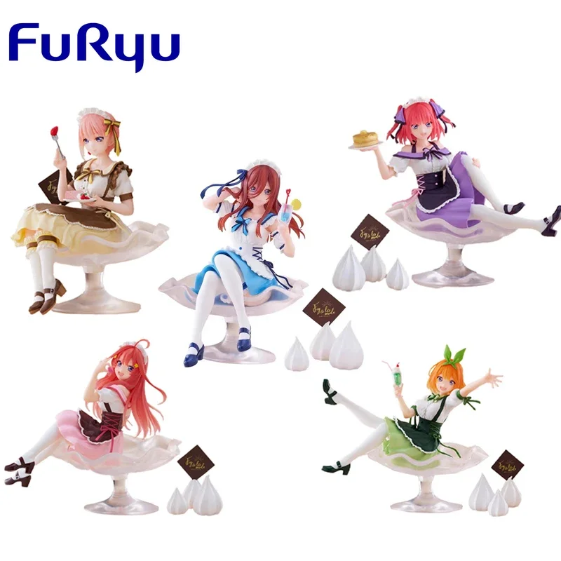 FuRyu Original TENITOL Fig a la mod The Quintessential Quintuplets Nakano Ichika Nino Miku Anime Action Figures Toys Kids Gift