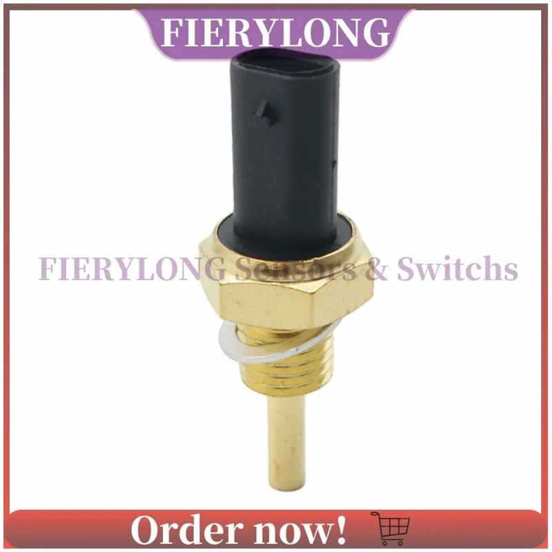 25186240 68224451AA Engine Water Coolant Temperature Sensor For Chevrolet Silverado Opel Astra Insignia Meriva Zafira Vauxhall
