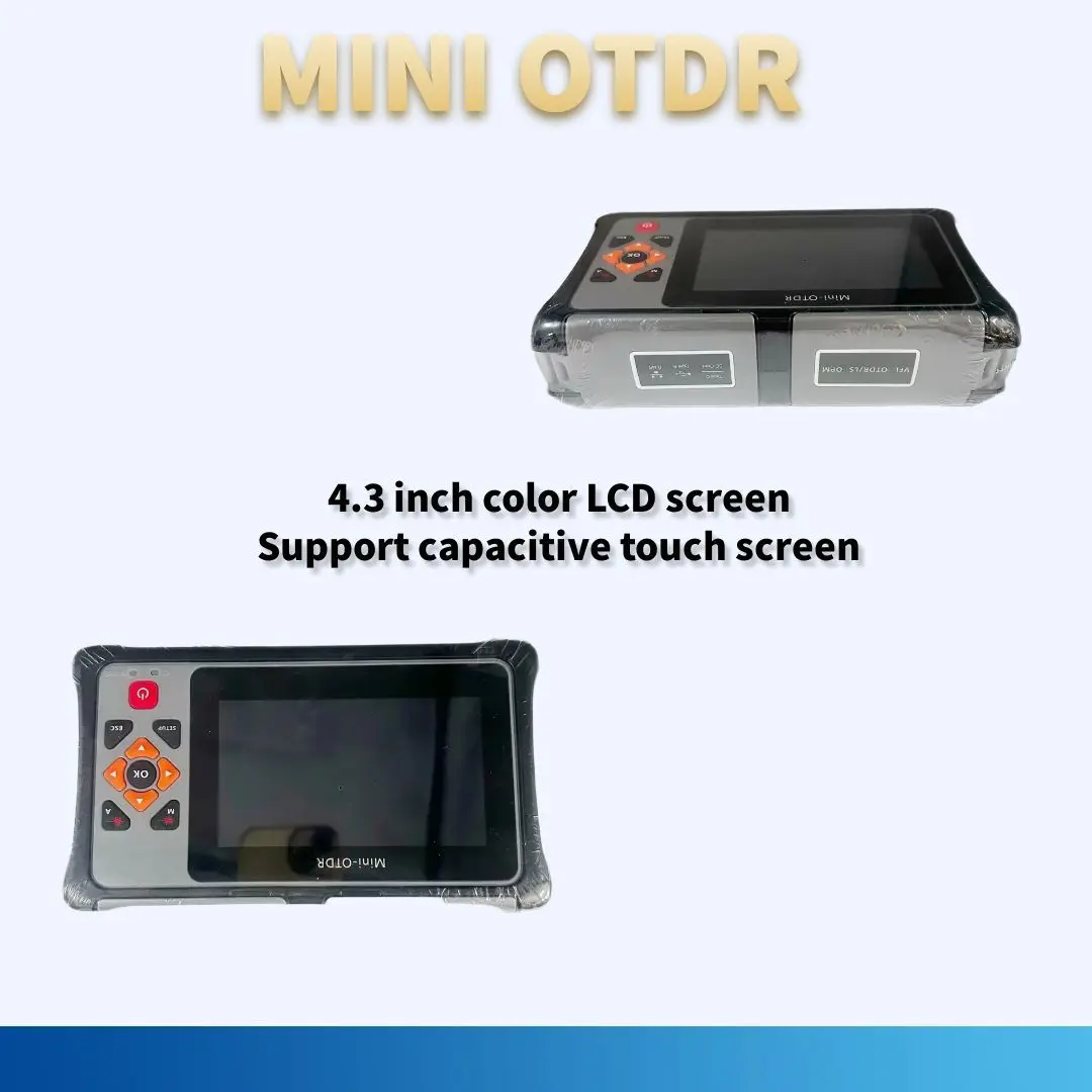 BEST SELLMini OTDR 1610nm 1310/1550nm1310/1550/1610nm Optical Time Domain Reflectometer Fiber Optic Cable Tester VFL OPM OLS LED