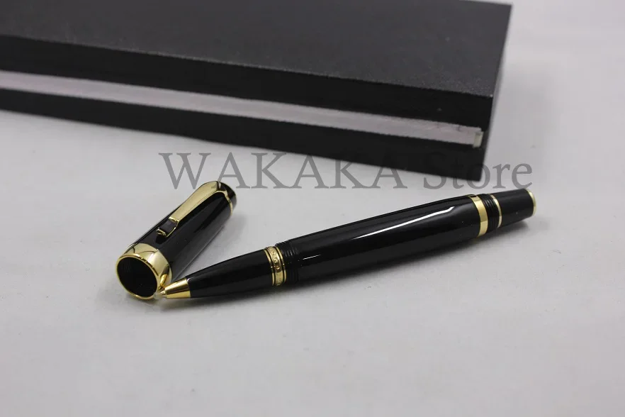 2021 Luxury mb Wakaka mon stone Roller Gel pen roller ball Fountain Pen blanc ink pen