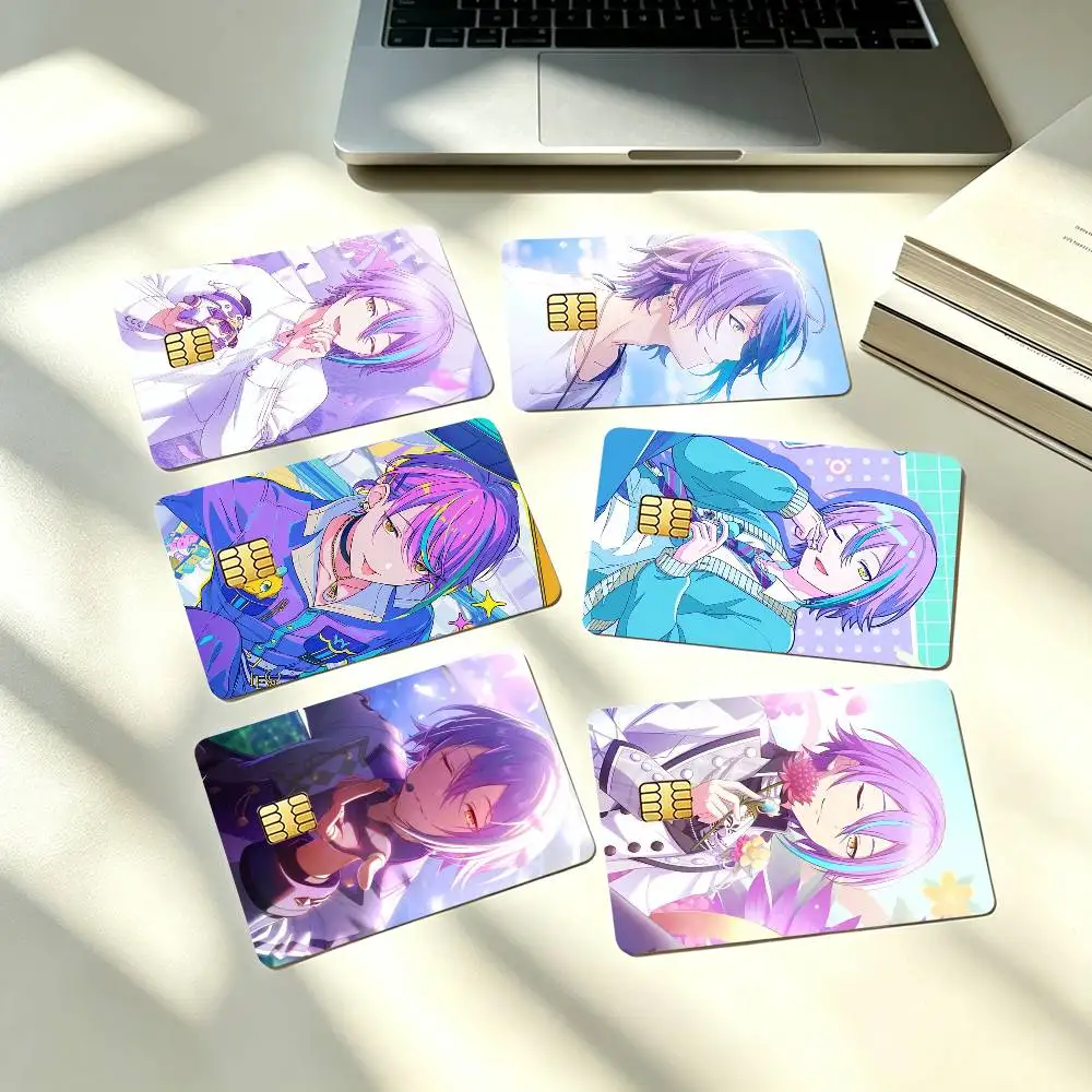 P-Project SEKAI Kamishiro Rui  Credit Card HD Stickers Game Card Decal Small Chip Waterproof Sticker Gift