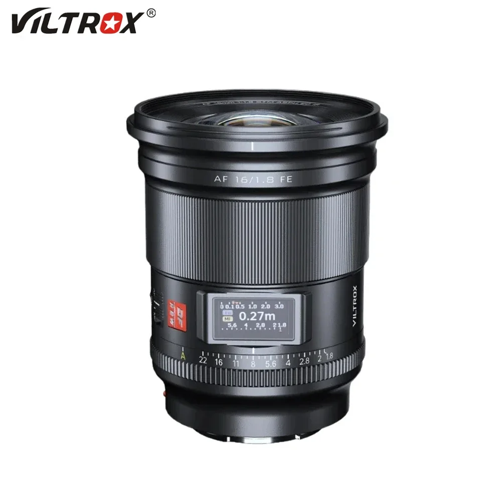 

Viltrox AF 16mm F1.8 FE Full Frame Mirrorless Camera Wide Angle Fisheye Lens for Sony E A7III A7IV A7SIII 16 1.8