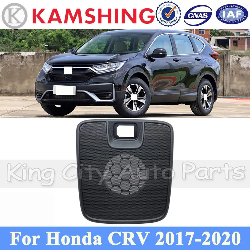 

CAPQX Instrument Panel Tweeter Trim Cover For For Honda CRV CR-V 2017-2020 Front Dashboard Speaker Cover