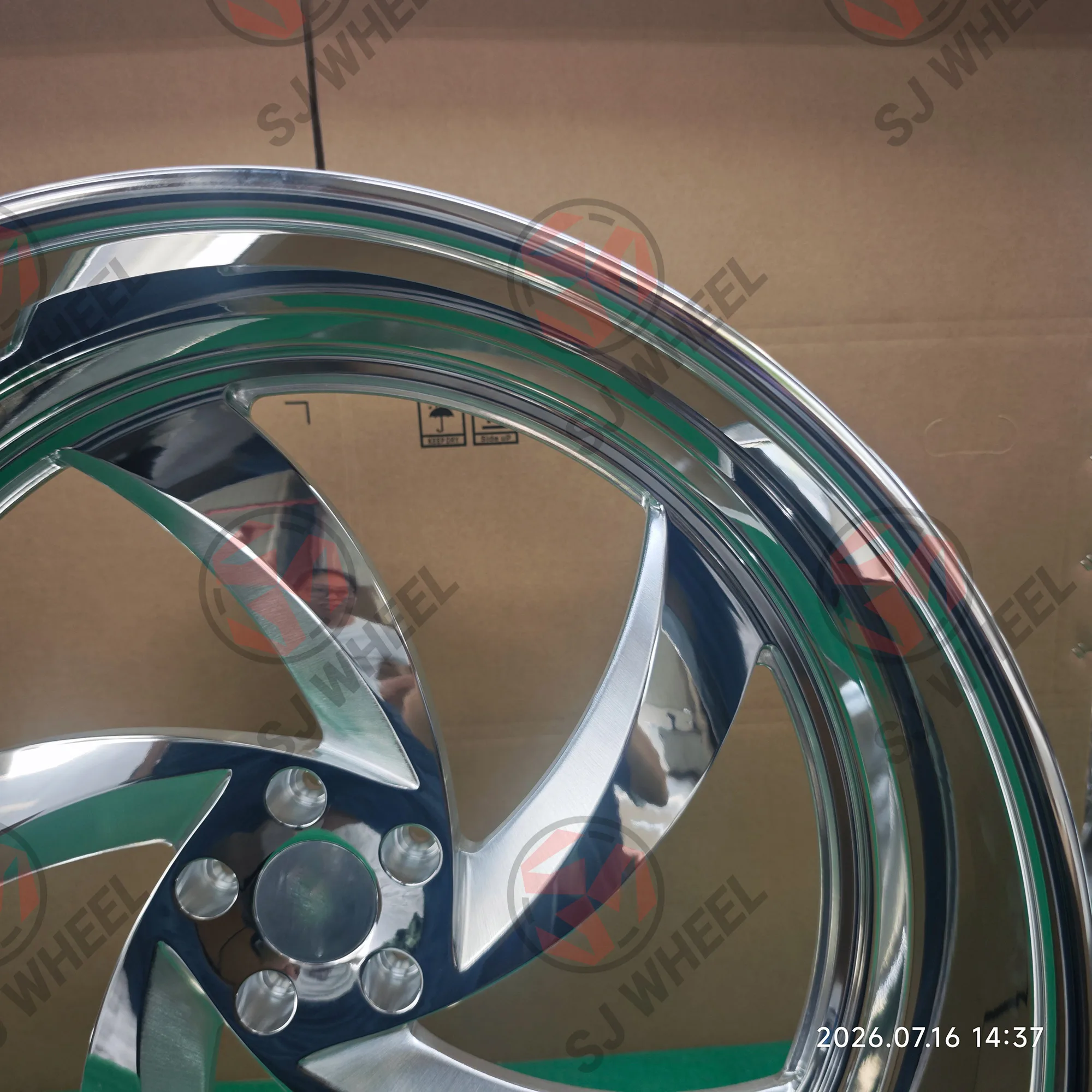SJ Custom Luxury 2 Piece Chrome Forged Alloy Wheels 22 24 26 28 Inch Truck Wheel for chevy C10 Cutlass Impala Monte Carlo