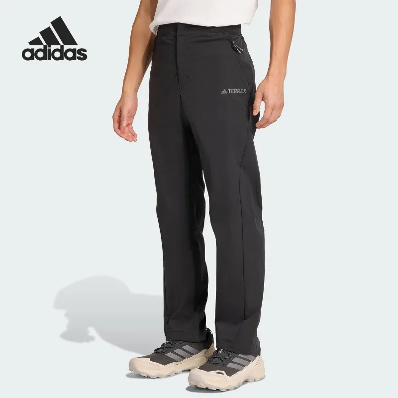 Adidas BOTTOMS Men's Hiking Outdoor Woven Sports Casual Pants JV6155