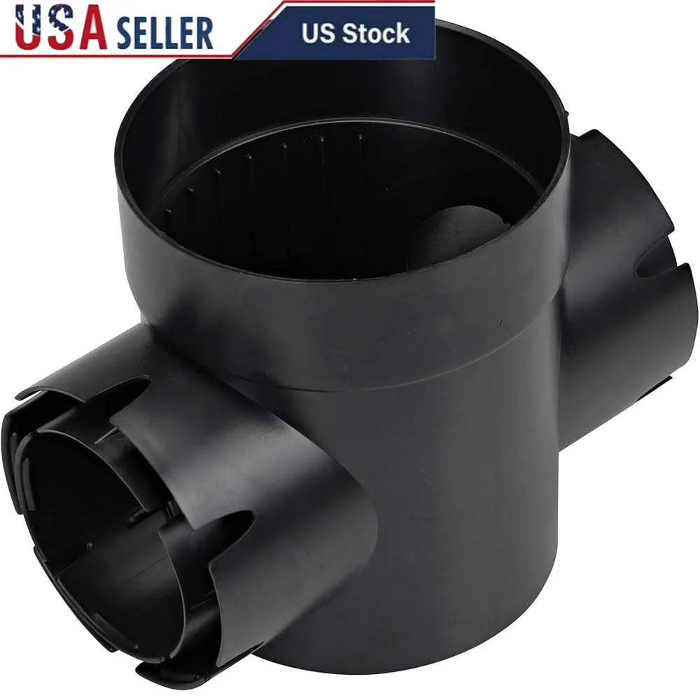 

Круглый слив для раковины Spee-D с двумя выпускными отверстиями. 3-дюймовые и 4-дюймовые трубы. Управление штормоводом. Подземная установка.