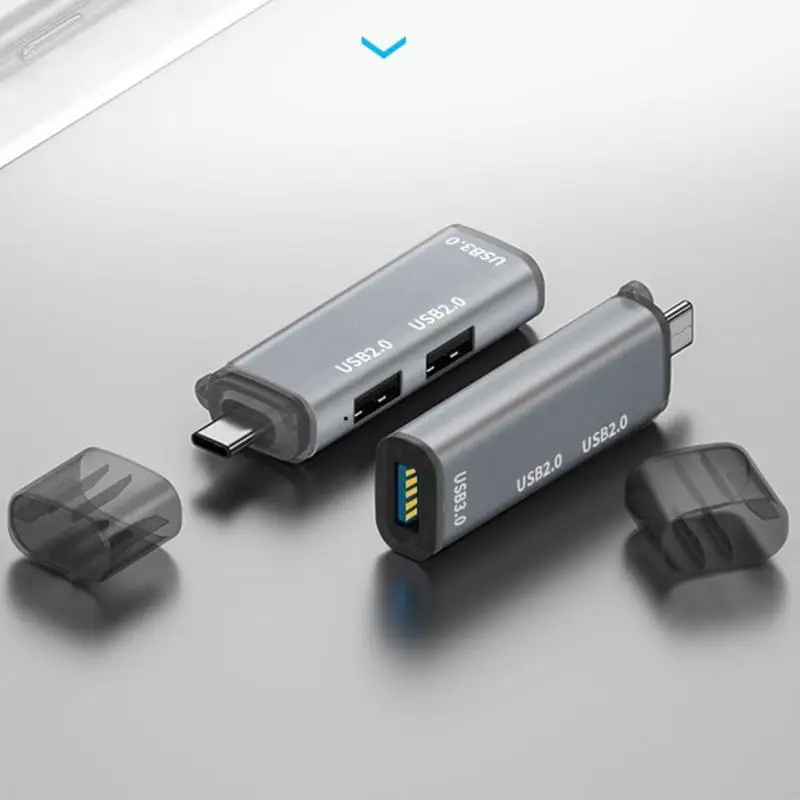 E1PF USB 3.0ハブ5GBPS高速3ポートスプリッター同時にU-Diskハードドライブプリンターキーボードに3 USBデバイス