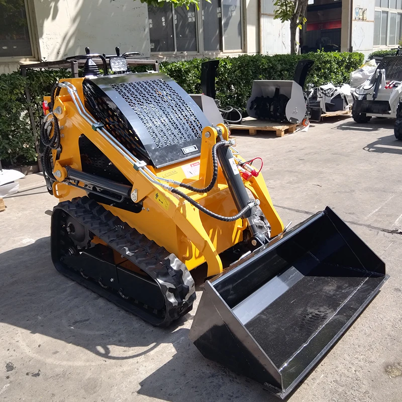 

Cheap Price Tracked Skid Steer Loaders T360 Mini Skid Steer Loaders With Bucket Attachment Factory Price Skid Steer Loaders