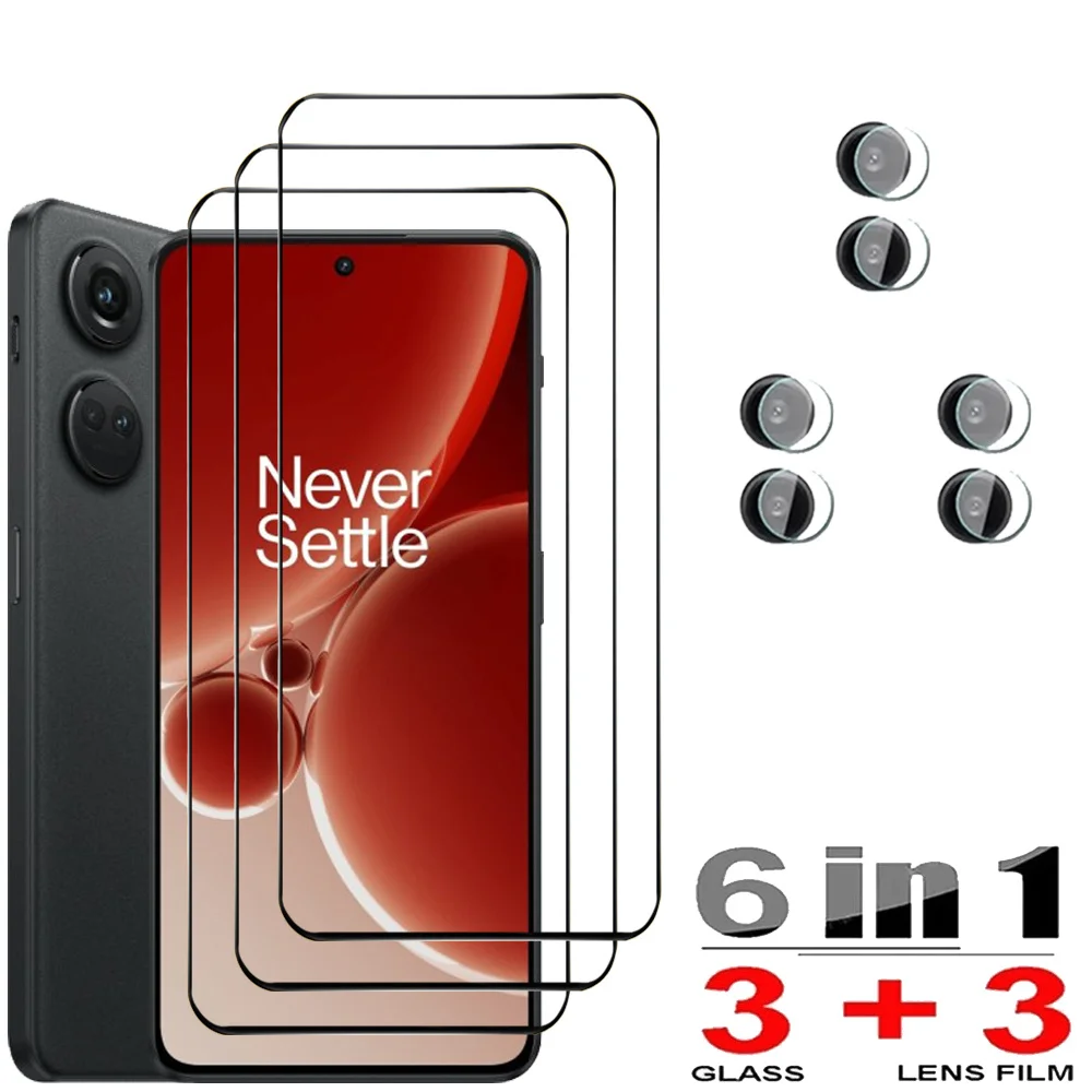 Nord3 HD Protective Glass For One Plus Nord 3 Screen Protectors OnePlus Nord 3 5G Tempered Glass & Camera Lens Film One Plus Nord 2 2T Pelicula Cristal Templado OnePlus Nord3 Anti-Scratch Phone Front Film