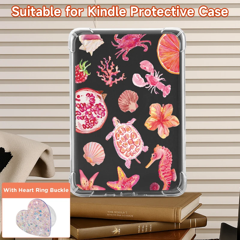 Ultra-thin, soft,scratch-resistant,and shockproof clear case,For Kindle 10/11/12,Paperwhite5,Kobo Clara Colour/BW,Libra Colour