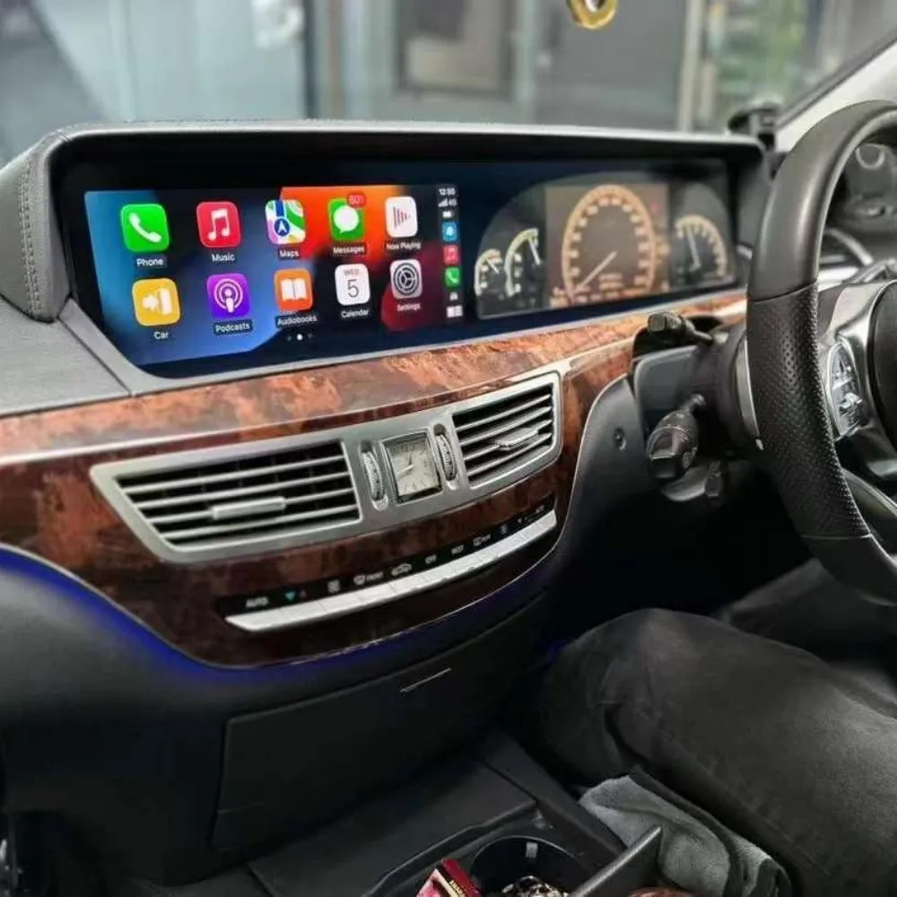 

Android 11 радио для Mercedes Benz S Class W221 CL W216 2005-2013 автомобильный монитор с IPS экраном мультимедийный плеер 2 Din