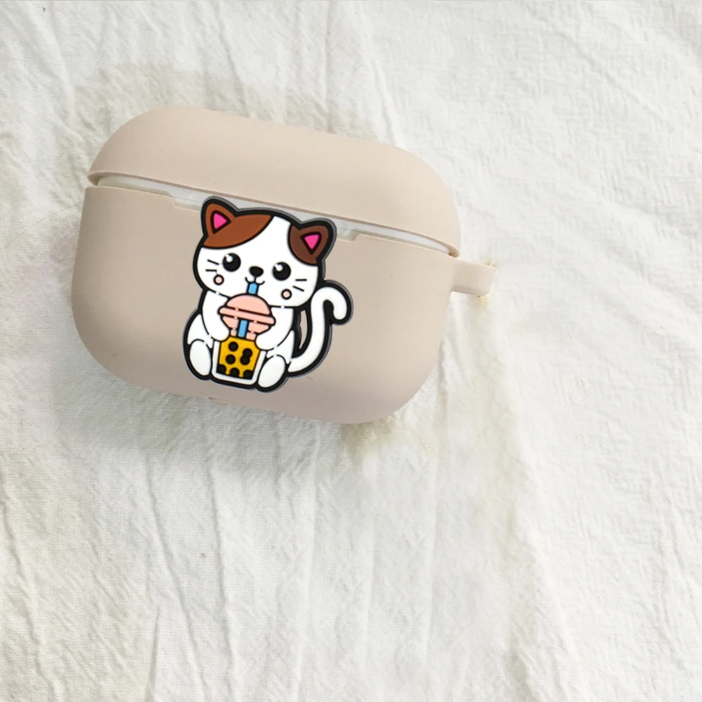 Funda de silicona con dibujos animados de Bowers & Wilkins Pi8, bonita caja protectora para auriculares, animales divertidos