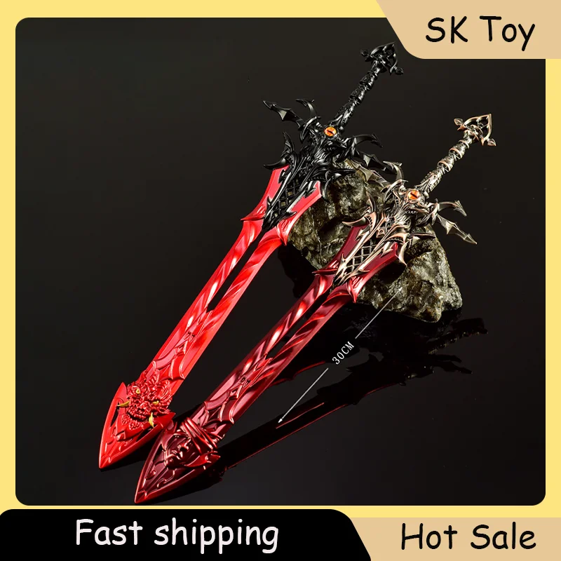 ดาบอสูร ดาบเจ็ดดาบฆ่า อาสุระ ของสะสม ของตกแต่ง โมเดลดาบ ของเล่นดาบ ขนาด 30 ซม. ดูรา คอนติเนนท์ อนิเมะ