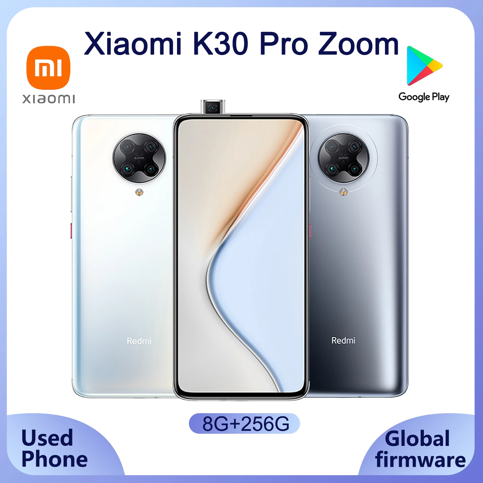 Xiaomi Redmi K30 Pro Zoom k30 pro 5G K30 4G K30 5G оригинальный мобильный телефон 8G 256G глобальная версия смартфона All Netcom