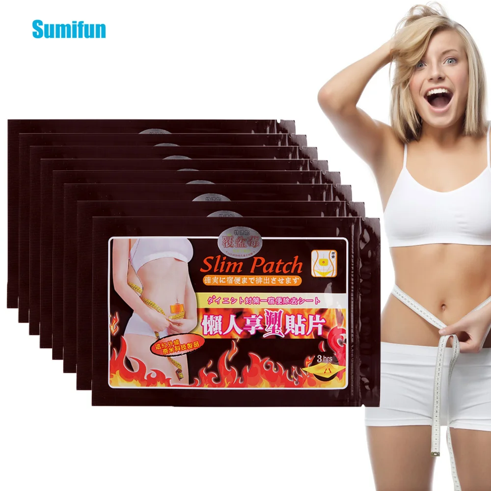 80Pcs Slimming Navel Sticker Weight Loss Iissom Patch Keep Fit Fat Burning Thin Waist Chinese Herbal Body Shaping Health Plaster