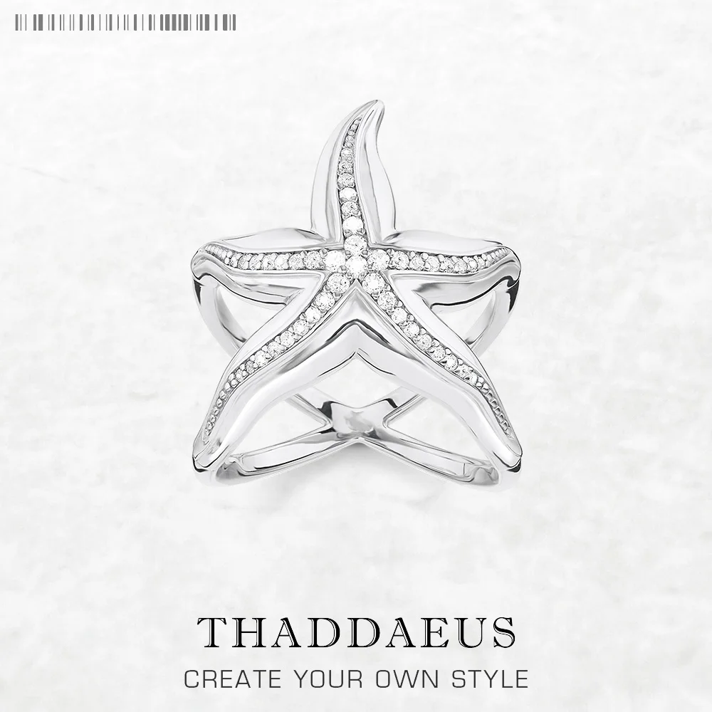 

Starfish Statement Ring Brand New Fine Jewerly 925 Sterling Silver Romantic Gift For Women