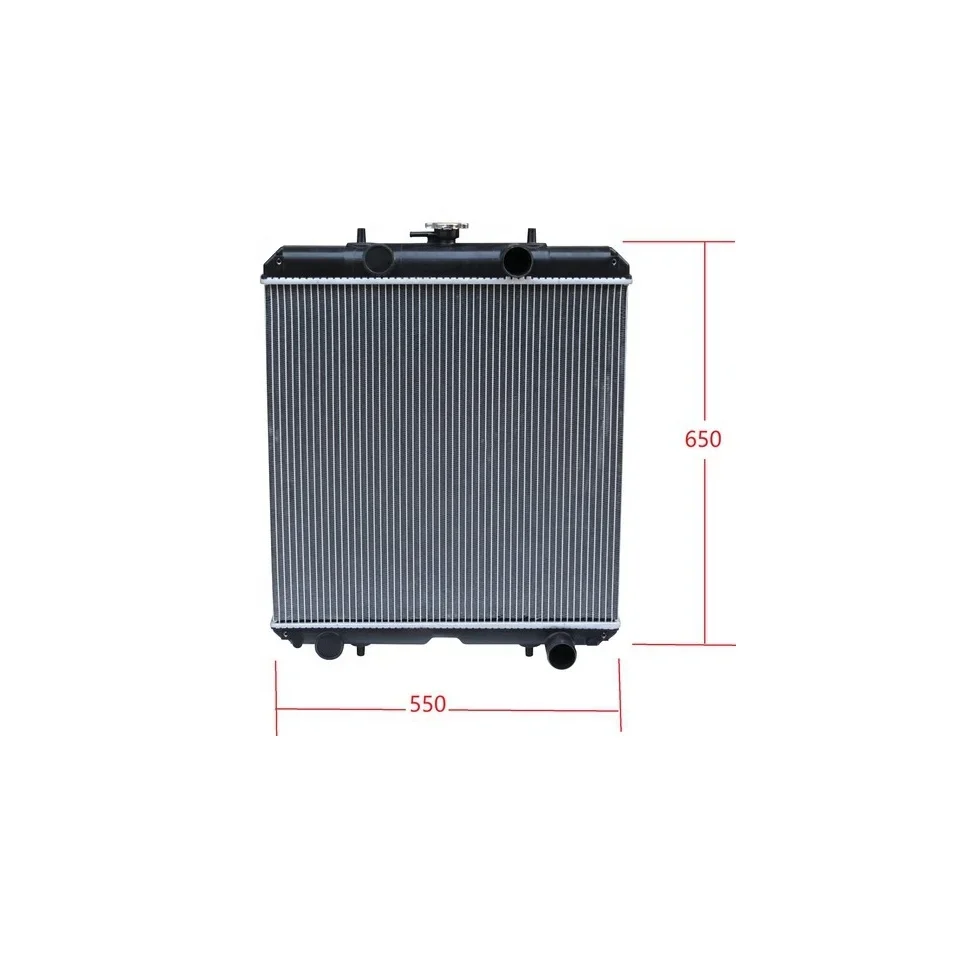 

Good Quality Engine Spare Parts 4TNV98 Radiator 129940-44500