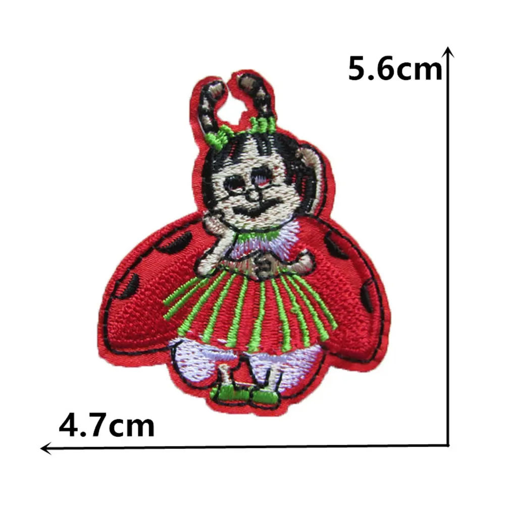 Hot-melt adhesive ironing animal insect pattern embroidery wholesale sales 10 pieces of sewing decorative clothing patches