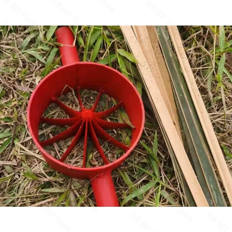 Manual Bamboo Splitter Bamboo Breaking Knife Splitting Blade Bamboo Slats Making Tool Tube Slicing Machine