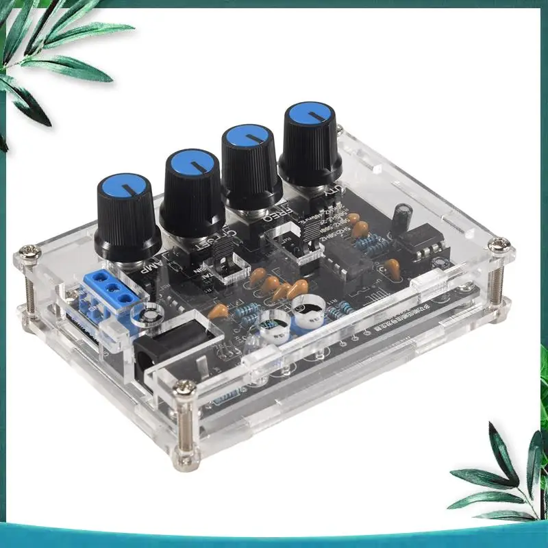 (ใหม่) ICL8038 ความแม่นยําสูงปรับสัญญาณ DIY ชุด Sinusoidal Triple-Cornered Square ฟันเลื่อยเอาต์พุต 5Hz-400Khz